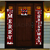 Christmas Polyester Hanging Sign for Home Office Front Door Porch Decorations HJEW-WH0023-009-3