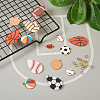 DIY Sports Themed Pendants Jewelry Making Finding Kits DIY-PJ0001-35-6