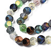 Electroplate Glass Beads Strands EGLA-Q026-015-3