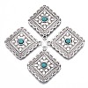 Alloy Pendants PALLOY-R113-17TAS-NR-1