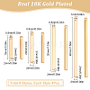 SUNNYCLUE 32Pcs 8 Style Brass Pendants KK-SC0003-03-2