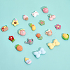 CHGCRAFT 40Pcs 20 Styles Opaque Resin Cabochons RESI-CA0001-59-5