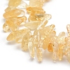 Heated Natural Citrine Beads Strands G-K220-05-3