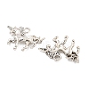 Tibetan Style Alloy Pendants X-TIBEP-T002-89AS-RS-2