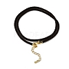 Nylon Milan Cord Necklace Making MAK-M028-01G-11-2