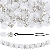 3Pcs Acrylic Hair Pin Bun Maker OHAR-PA0001-01C-7