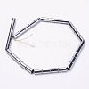 Electroplate Magnetic Synthetic Hematite Strands G-K259-33C-2