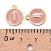 Golden Plated Alloy Enamel Charms LS-ENAM-S118-07I-3