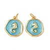 Brass Pendants KK-C143-37B-01-1