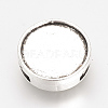 Tibetan Style Alloy Slide Charms Cabochon Settings LS-X-PALLOY-Q341-04AS-LF-2