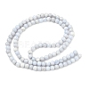 Natural Blue Lace Agate Beads Strands G-G344-A06-4mm-5