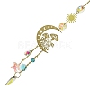 Brass Hanging Suncatchers HJEW-P018-A03-3