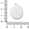 304 Stainless Steel Pendants STAS-A142-03P-3