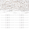 200Pcs Iron Bowknot Buckles IFIN-TA0001-72S-1
