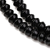 Natural Black Onyx Beads Strands G-P161-20-6x4mm-4