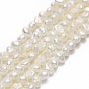 Natural Cultured Freshwater Pearl Beads Strands PEAR-A005-06-01-1
