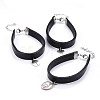 Cowhide Leather Cord Bracelets BJEW-JB04252-1