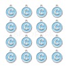 Platinum Plated Alloy Enamel Charms LS-X-ENAM-S118-04C-P-2