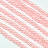 Eco-Friendly Dyed Glass Pearl Round Bead Strands X-HY-A002-4mm-RB033-1