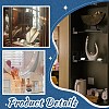30Pcs 6 Styles Square ABS Plastic & Acrylic Loose Diamond Storage Boxes CON-WR0001-09-7