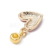 Alloy Enamel European Dangle Charms PALLOY-JF02362-4