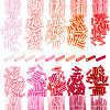 50G 10 Colors Glass Bugle Beads SEED-ME0001-19-1