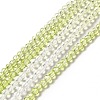 Transparent Gradient Color Glass Beads Strands X1-GLAA-H021-01B-25-2