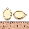 304 Stainless Steel Pendant Cabochon Settings X-STAS-T067-68G-3