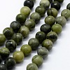 Natural Chinese Southern Jade Beads Strands G-I199-07-8mm-4