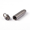 Bullet  304 Stainless Steel Split Pointed Pendants X-STAS-I060-21-2