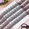 15 Yards Polyester Stitchwork Lace OCOR-GF0002-40B-5