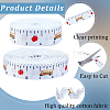 2 Rolls 2 Styles Back to School Season Polyester Ribbons OCOR-GF0005-94-6