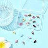 20Pcs 10 Colors Spray Painted Alloy Beads FIND-FS0004-62-8