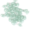 5Pcs Transparent Glass Beads GLAA-PW0001-25N-1