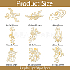 Nickel Decoration Stickers DIY-WH0450-126-2