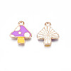 Autumn Theme Alloy Enamel Charms X-ENAM-S115-143B-3