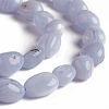 Natural Blue Lace Agate Beads Strands G-D0002-D75-3