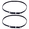 2Pcs Leather Hat Bands for Hat Accessories FIND-HY0004-82-1