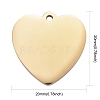 304 Stainless Steel Pendants LS-STAS-I140-10A-G-3