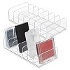 7 Grids Transparent Acrylic Eyeshadow Palette Makeup Organizer ODIS-WH0050-06-1