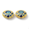 Rack Plating Brass Enamel Beads KK-P276-26A-01G-1