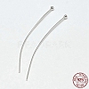 925 Sterling Silver Ball Head Pins STER-F018-03K-3