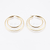 201 Stainless Steel Hoop Earrings EJEW-I213-B-01G-1