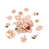 50Pcs 25 Style Alloy Enamel Pendants ENAM-TA0001-77-12