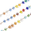 Glass Round Beaded Chains CHS-A015-01G-01-1