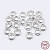 925 Sterling Silver Split Jump Rings STER-F036-01S-1x8mm-1