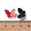 Dyed & Heated Gradient Color  Transparent Glass Beads GLAA-D307-03-3