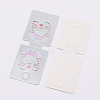 Paper Hair Ties Display Cards DIY-WH0199-89G-1