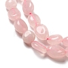 Natural Rose Quartz Beads Strands G-I351-B05-3