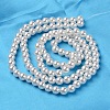 ABS Plastic Imitation Pearl Round Beads MACR-S789-8mm-01-2